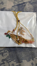 Antique Green Stone Choker - UJ25C005