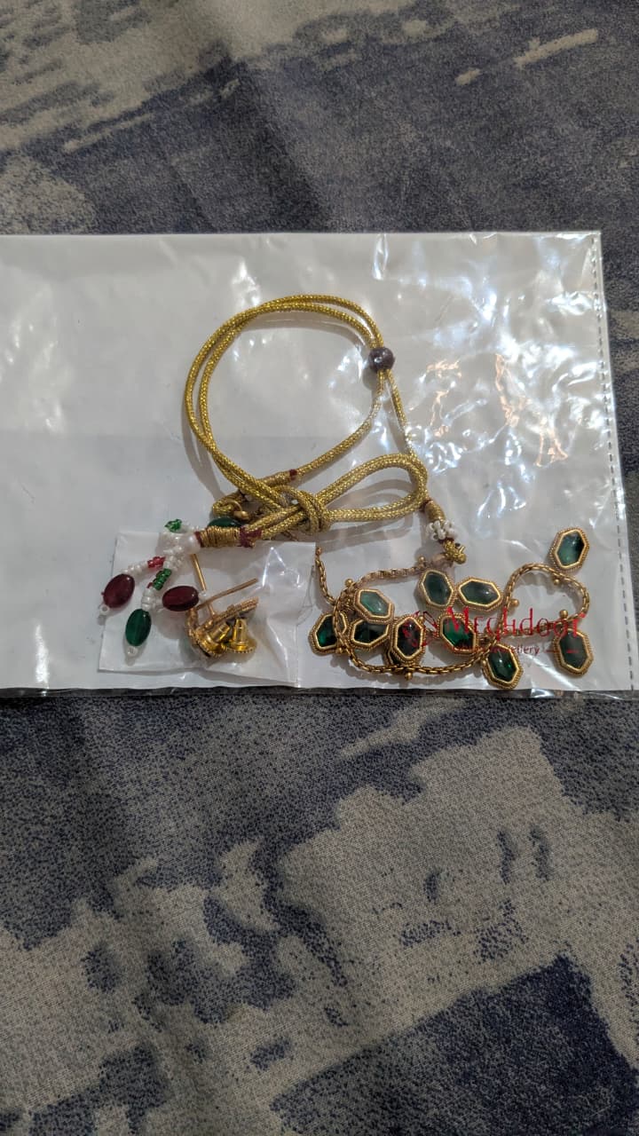 Simple Green Stoner Necklace - UJ25C010
