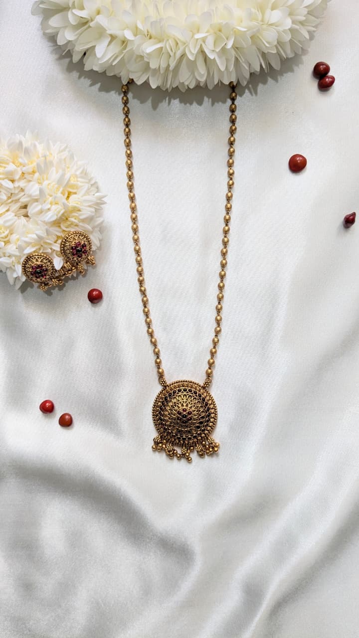 Antique Elegant Haram (Ruby Green) - UJ25C019