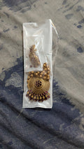 Antique Flower Long Haram - UJ25C044