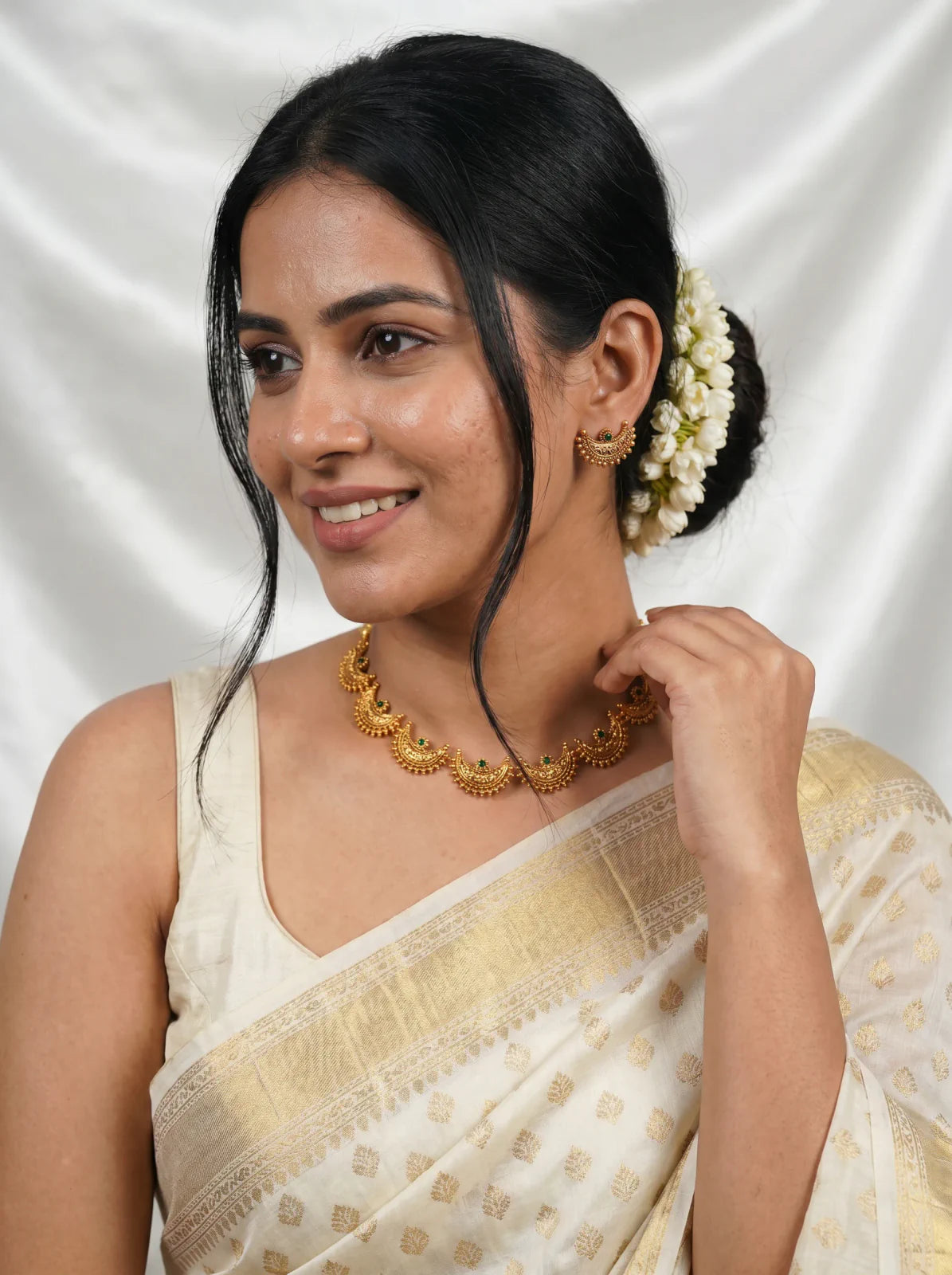 Antique Temple Necklace - UJ1009