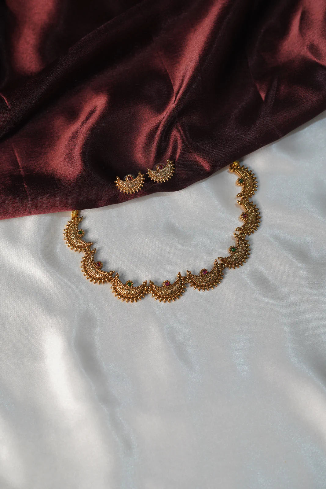 Antique Temple Necklace - UJ1009