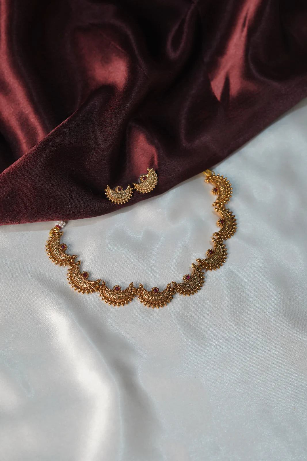 Antique Temple Necklace - UJ1009
