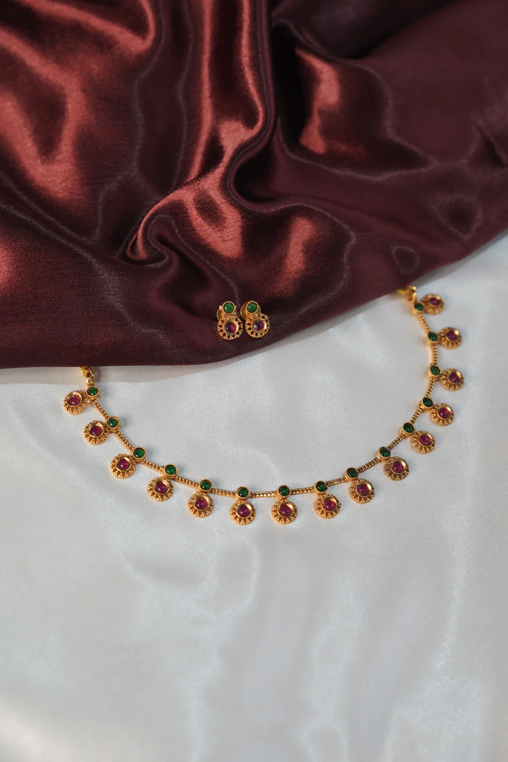 Simple Stone Necklace - UJ1012