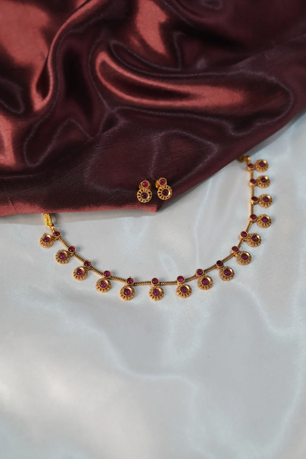 Simple Stone Necklace - UJ1012