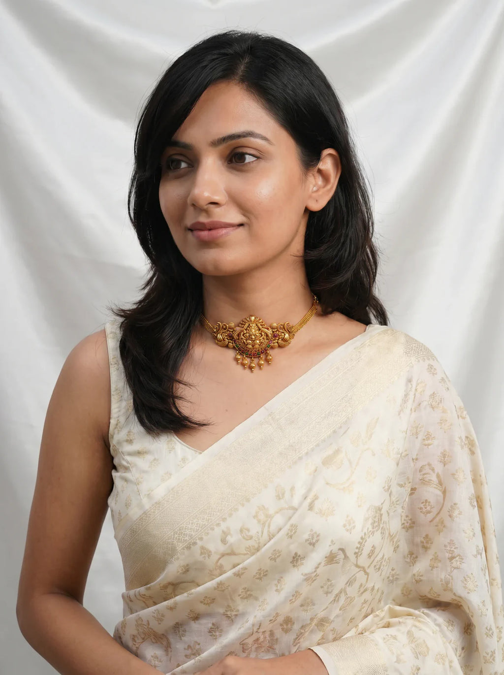 Antique Lakshmi Choker - UJ1015