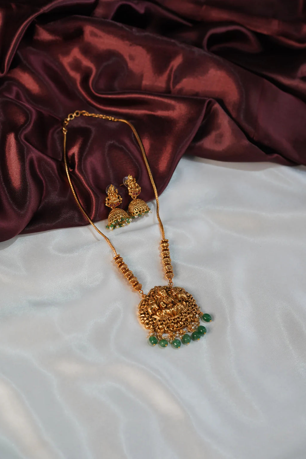 Antique Lakshmi Long Haram - UJ1022