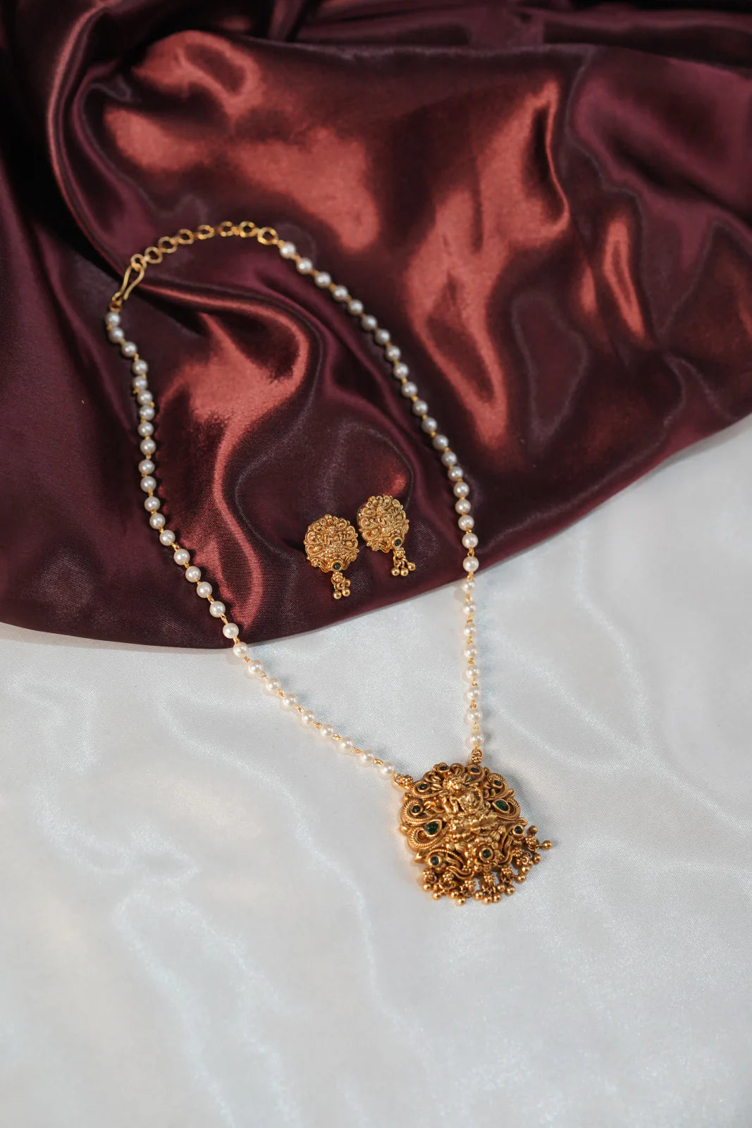 Antique Lakshmi Haram -UJ1041