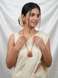 Antique Flower Long Haram - UJ1044