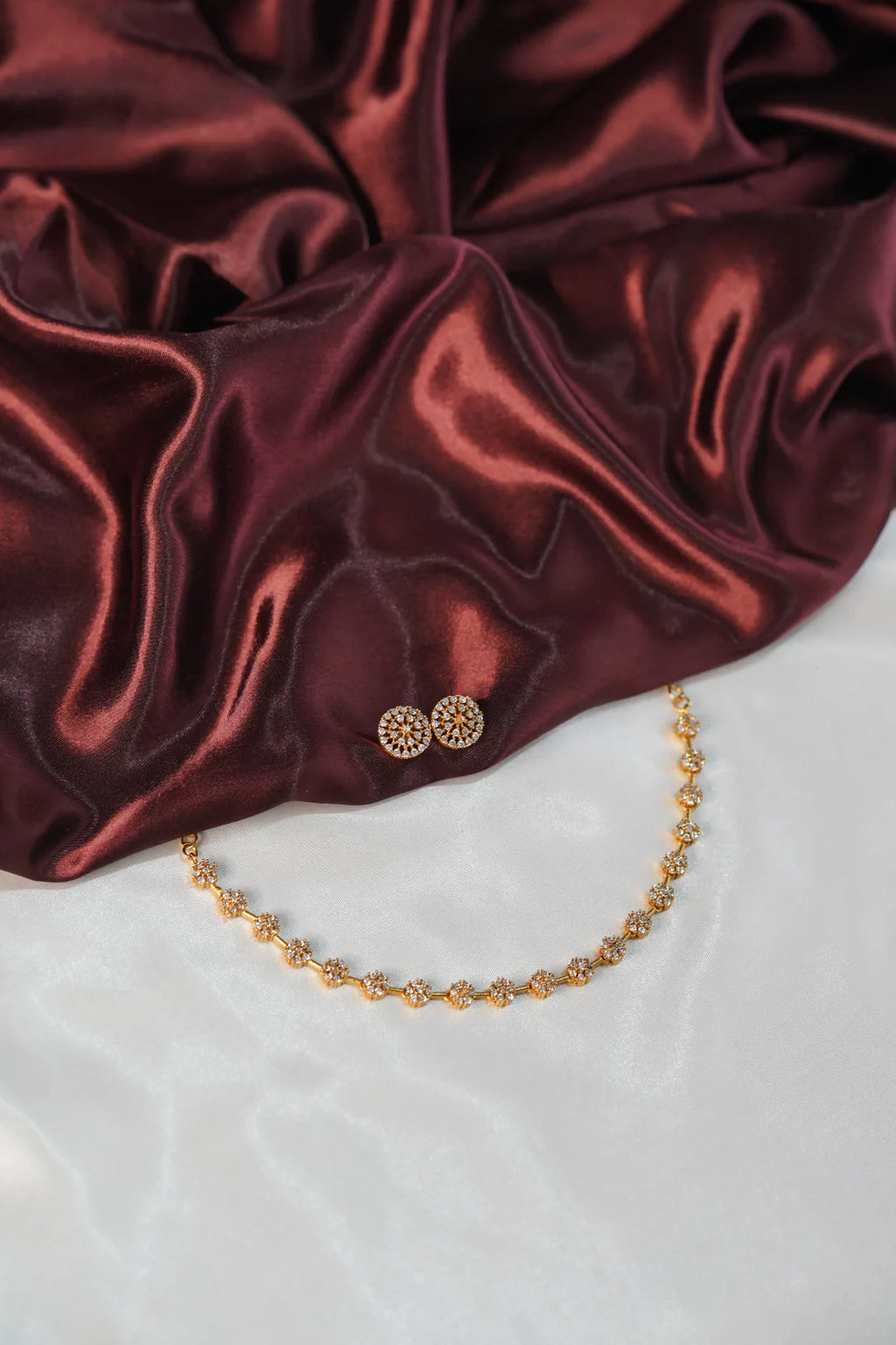 American Diamond Necklace - UJ1054