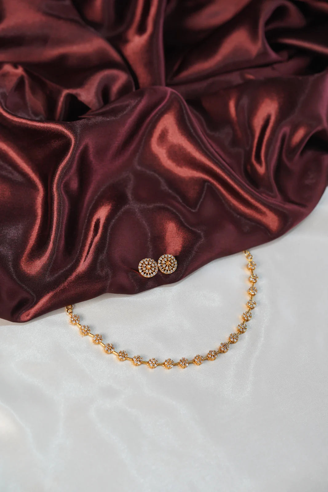 American Diamond Necklace - UJ1054