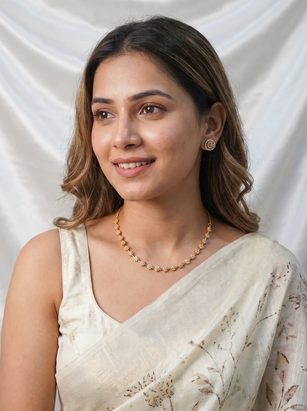 American Diamond Necklace - UJ1054