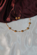 Floral Charm Necklace Set - UJ25C011