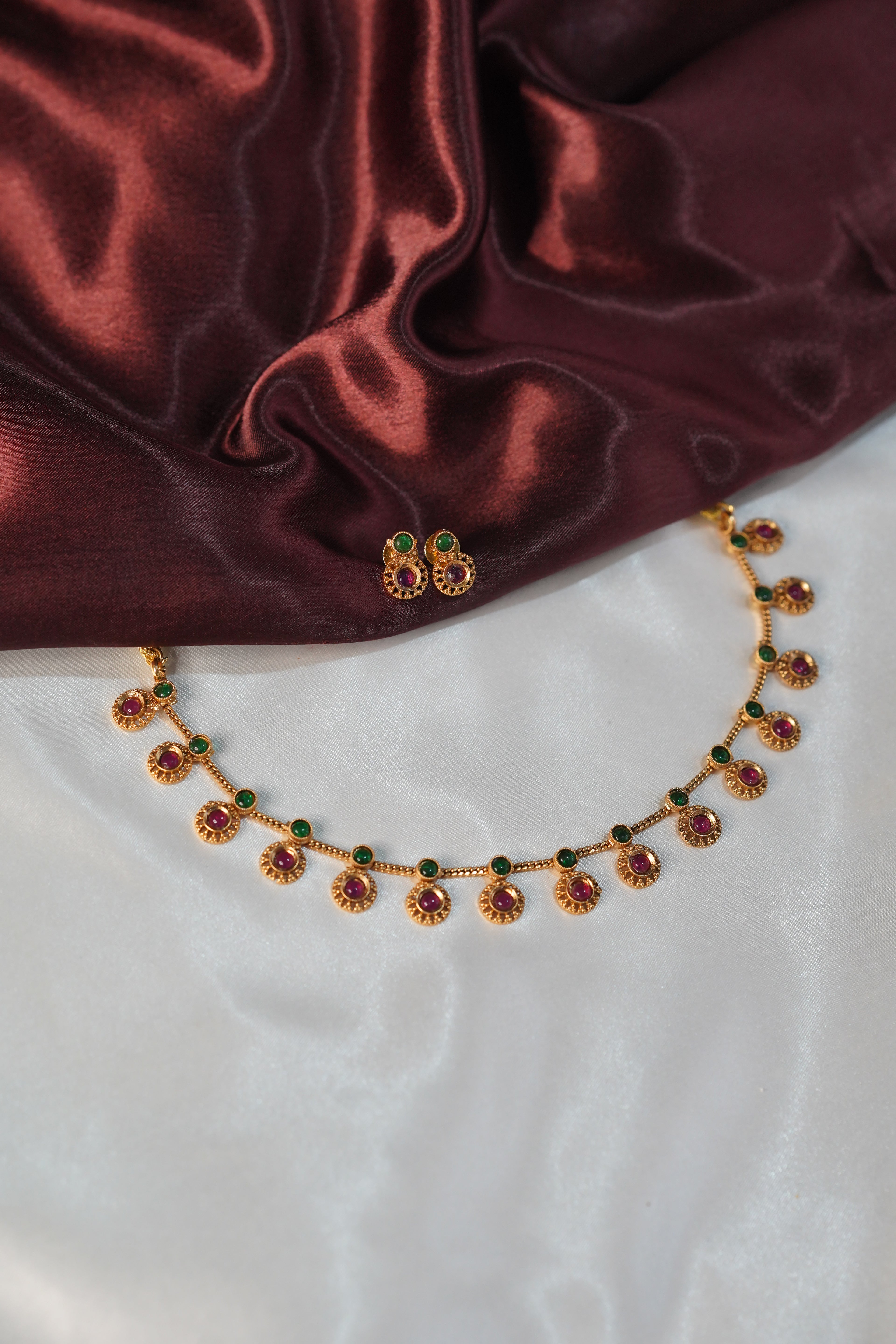 Simple Stone Necklace - UJ25C012