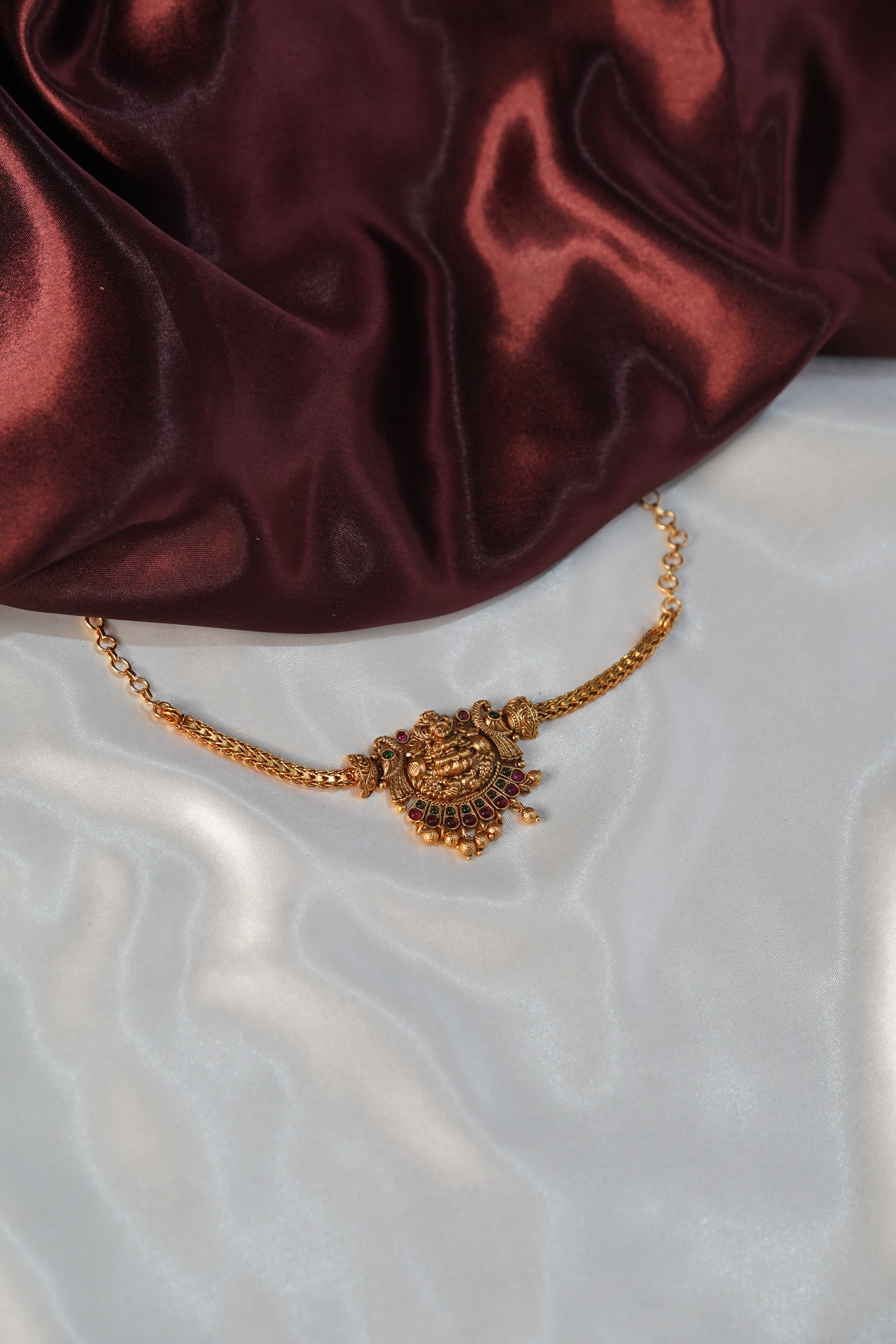 Antique Lakshmi Choker - UJ25C046